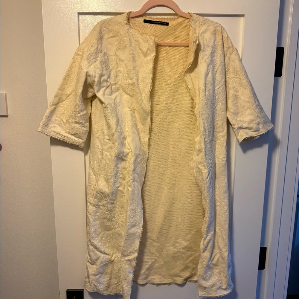 Maurizio Pecoraro Cream Women's Cape